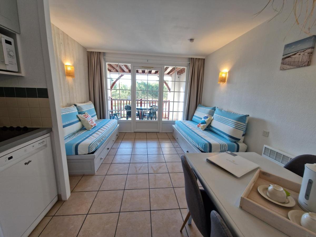 ביסקארוס Appartements Au Coeur Du Golf, Proche Du Lac Et Velodyssee מראה חיצוני תמונה