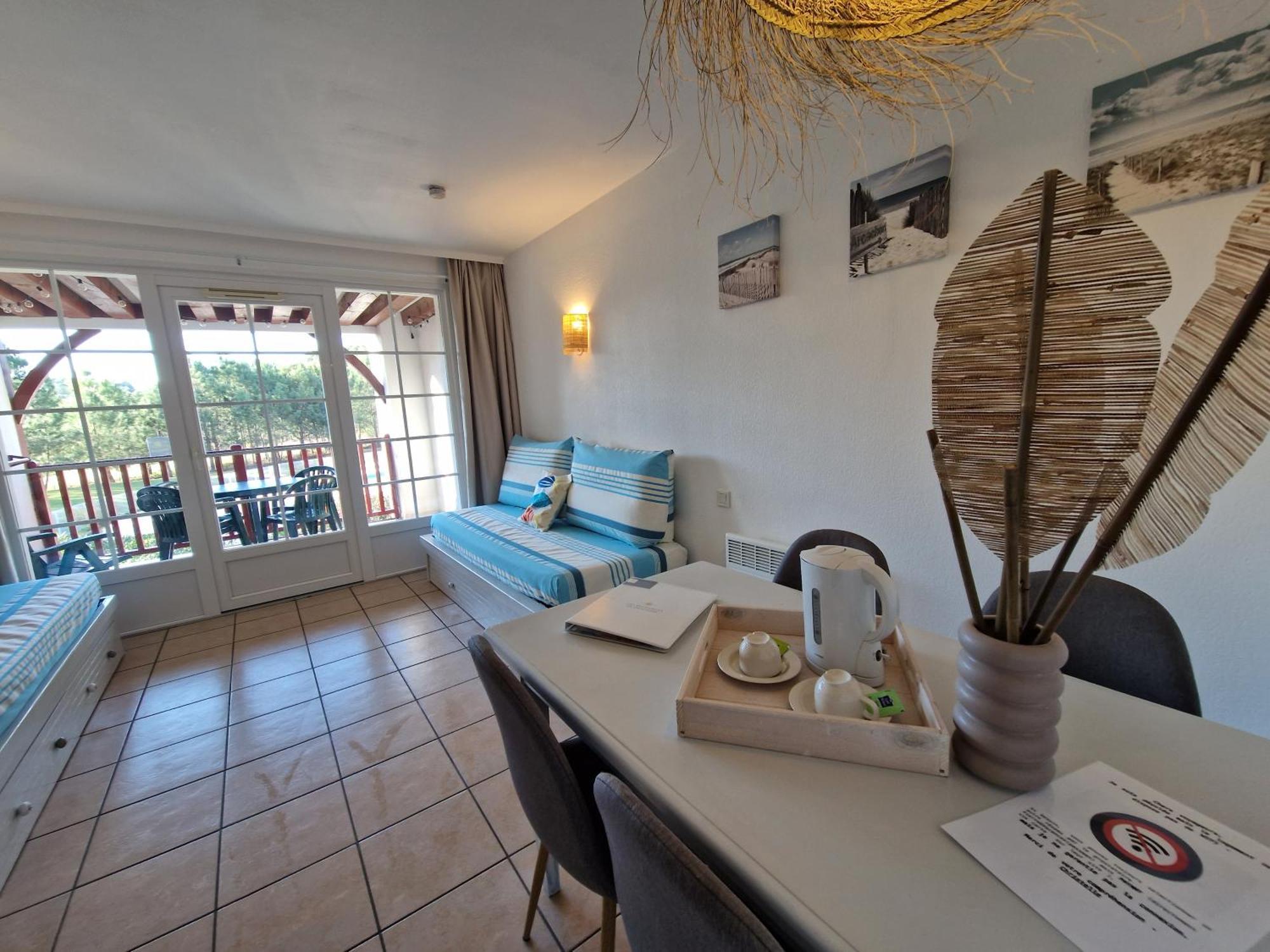 ביסקארוס Appartements Au Coeur Du Golf, Proche Du Lac Et Velodyssee חדר תמונה