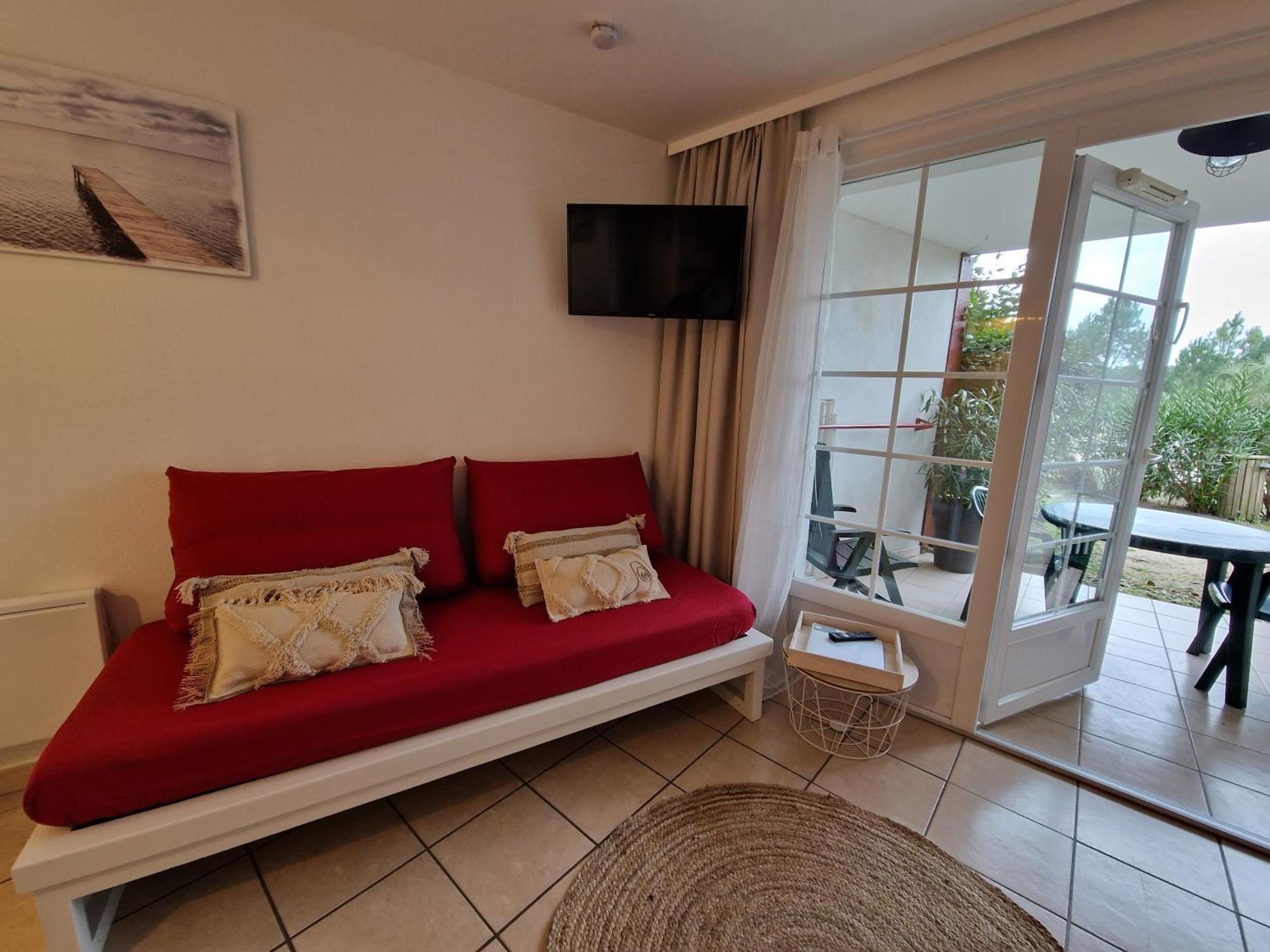ביסקארוס Appartements Au Coeur Du Golf, Proche Du Lac Et Velodyssee חדר תמונה